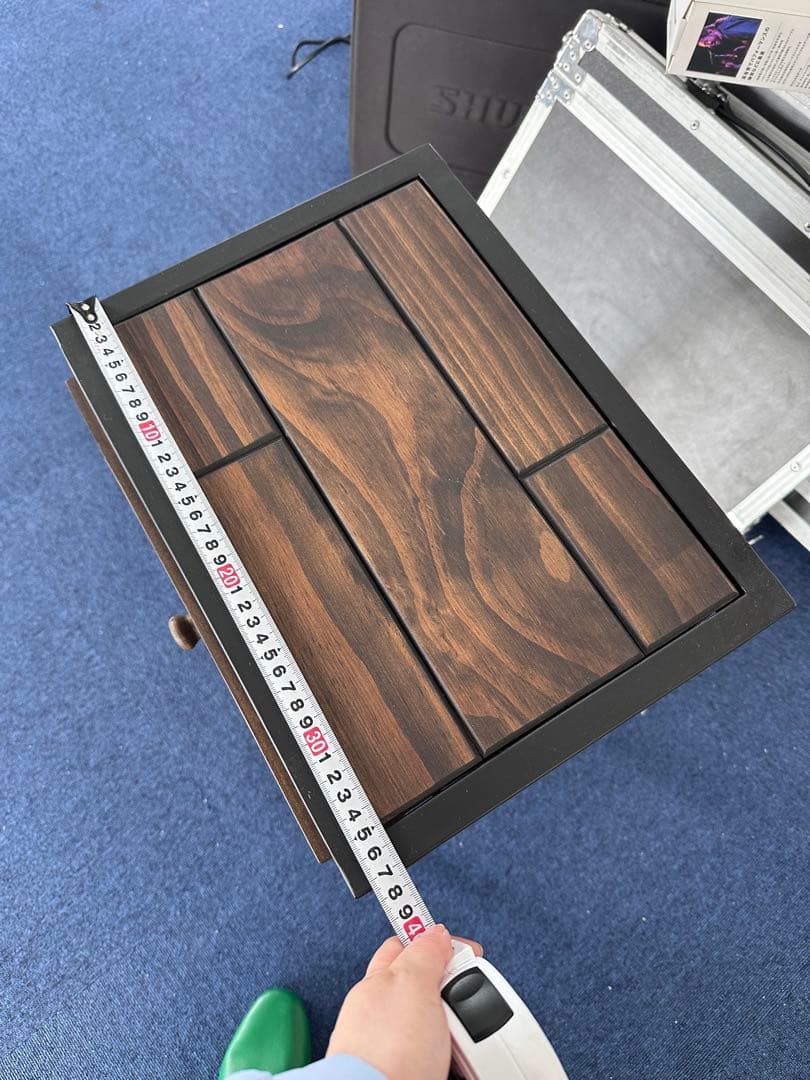 ダークブラウン サイドテーブル 55cm