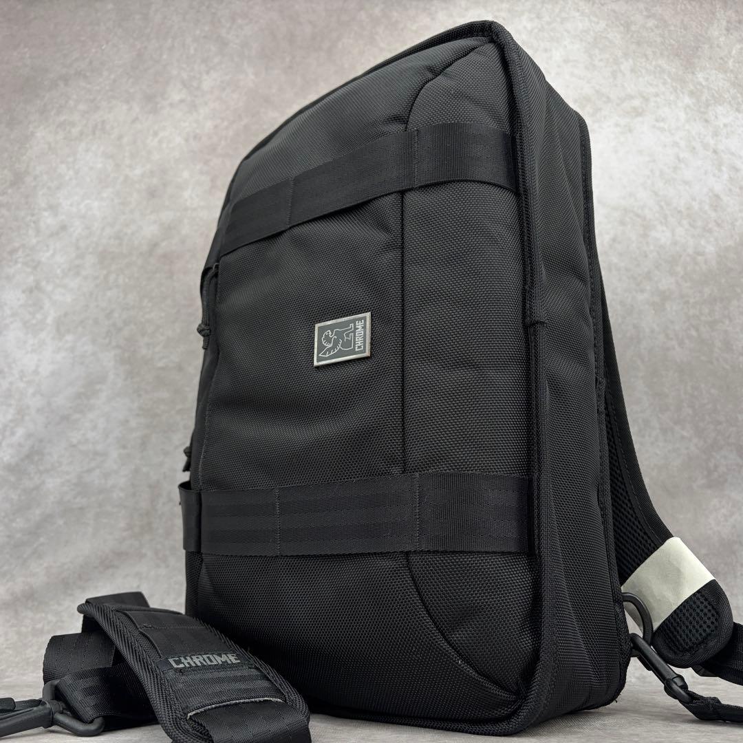 【良品✨/3way】クローム ビジネスバッグ 耐水 高耐久 自転車通勤 ブラック