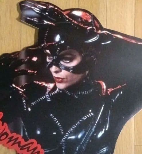 映画バットマン・リターンズ1992 Catwoman ディスプレイ用パネル