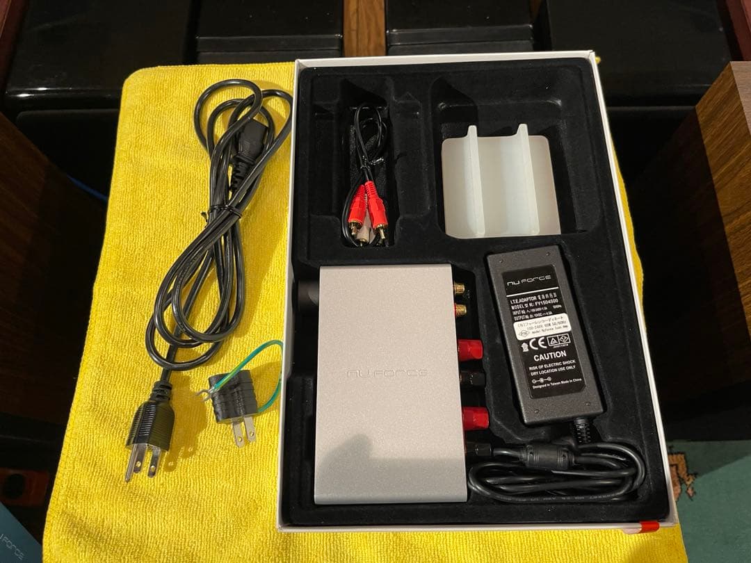 NUFORCE ICON AMP プリメインアンプ (シルバー)2ndオーナー