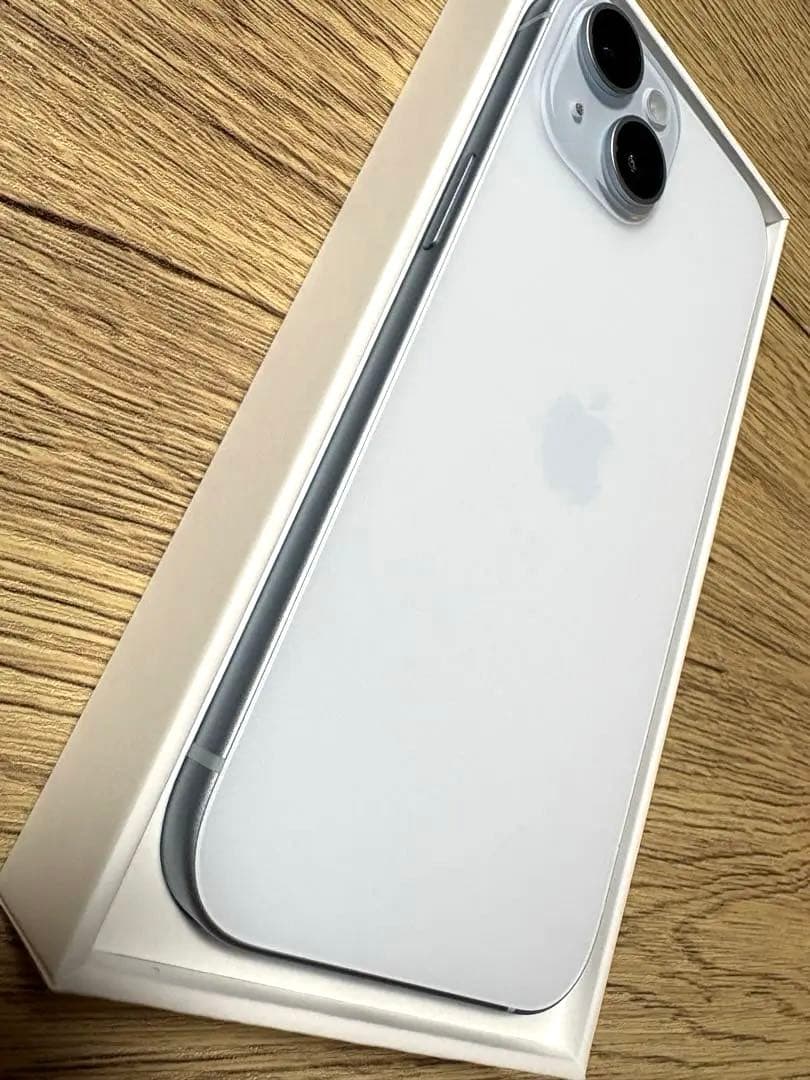 iPhone15 SIMフリー ブルー 128gb 当日発送 12/3まで販売