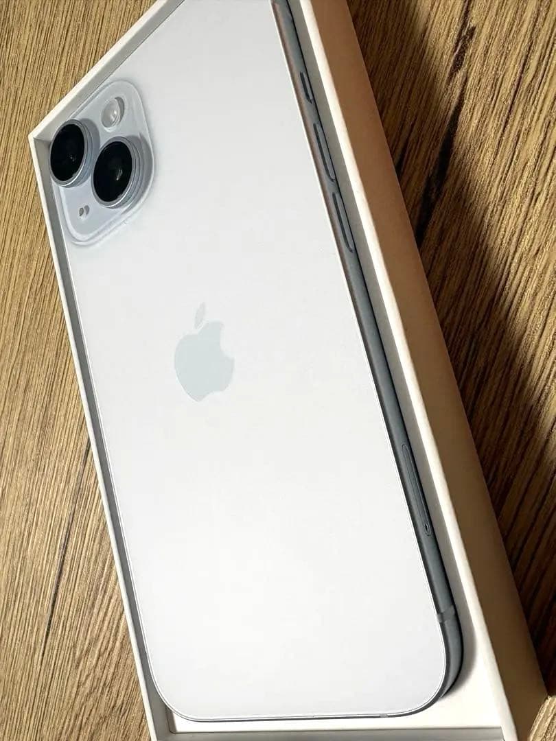 iPhone15 SIMフリー ブルー 128gb 当日発送 12/3まで販売