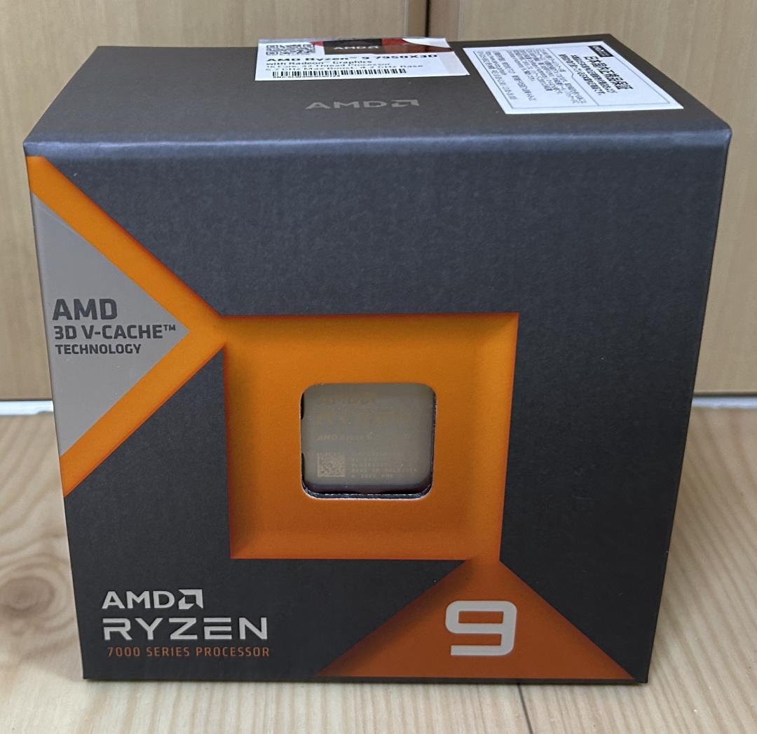 ■AMD_Ryzen9_7950X_3D_BOX/中古（日本国内正規品）