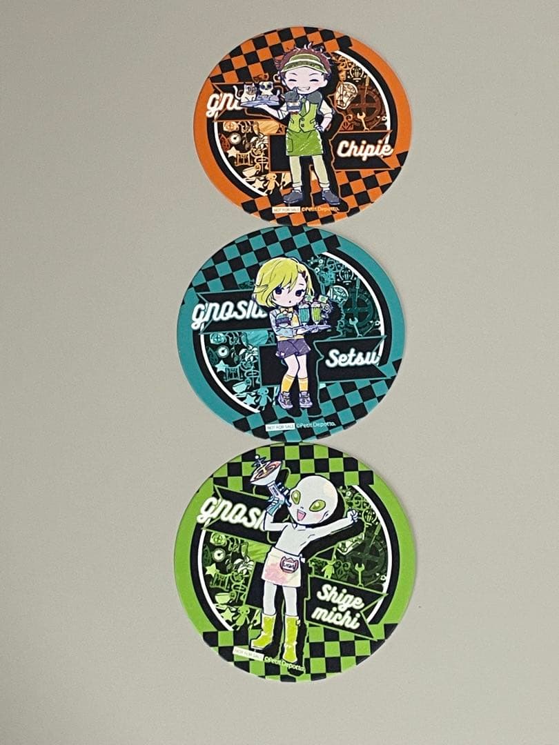 グノーシア　セツ　しげみち　シピ　コラボカフェ(ダイナー)コースター3枚セット