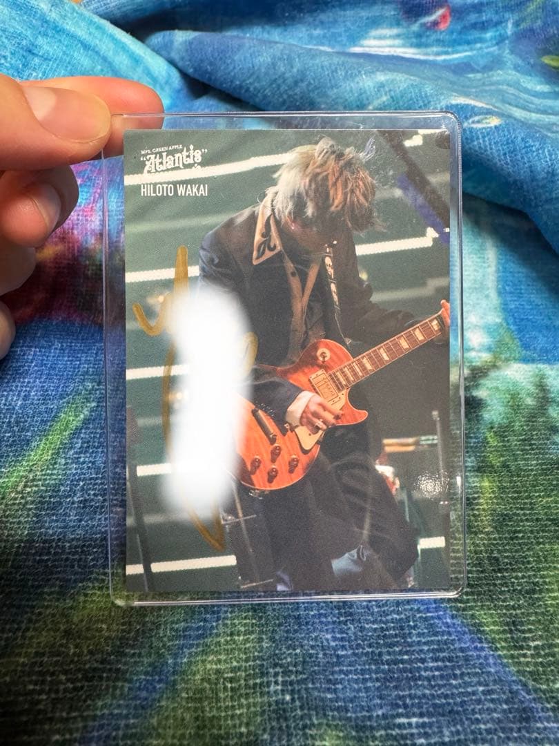 Mrs.GREEN APPLE 若井滉斗　直筆サイン