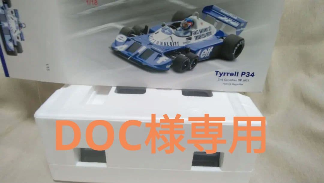 DOC　SPARKモデル1/18 1977GP ティレルP34 #4