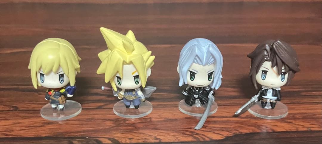 ファイナルファンタジー トレーディングアーツミニ クラウド セフィロス 4点