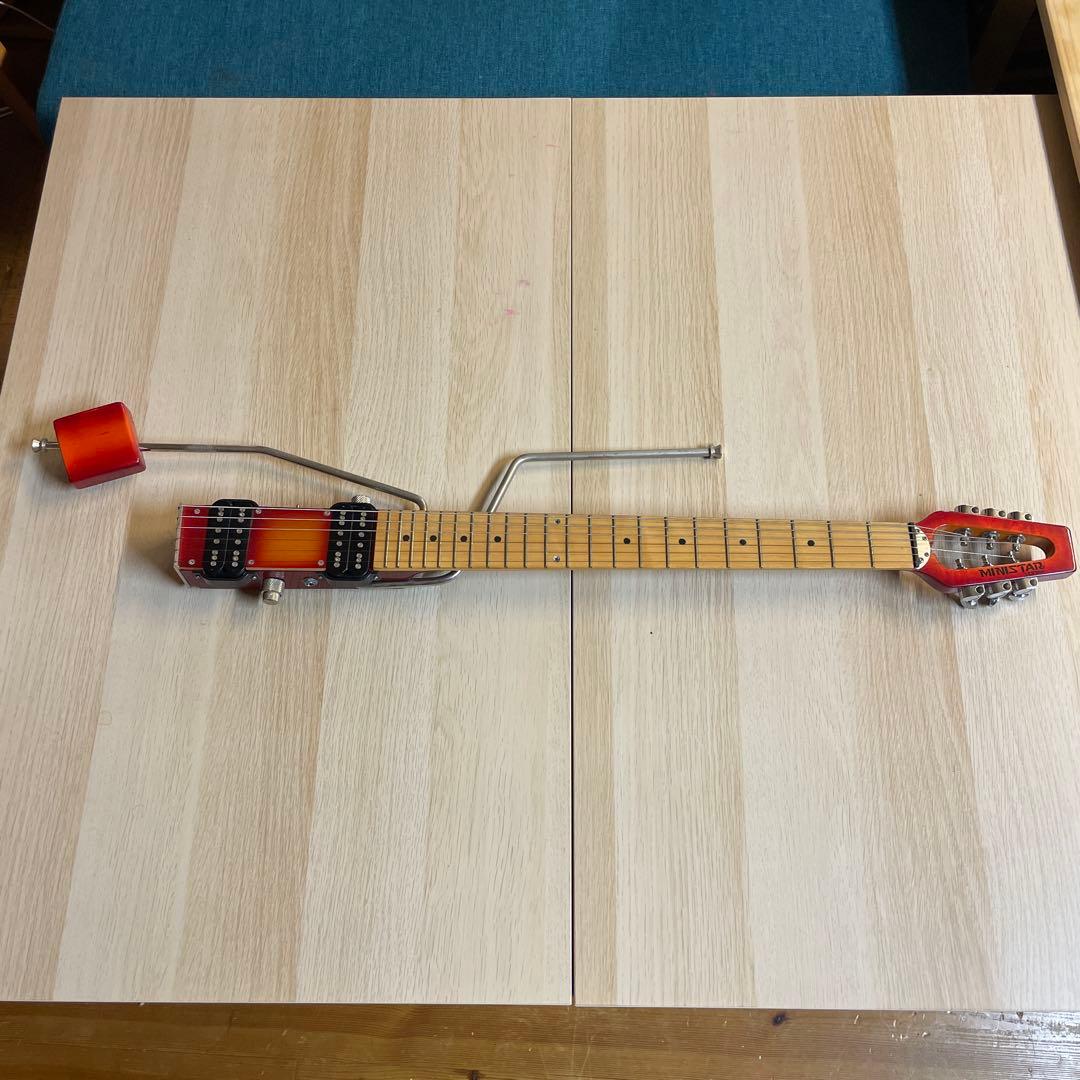 ミニスター ministar 3本セット ポータブルギター　ケース&おまけ付き