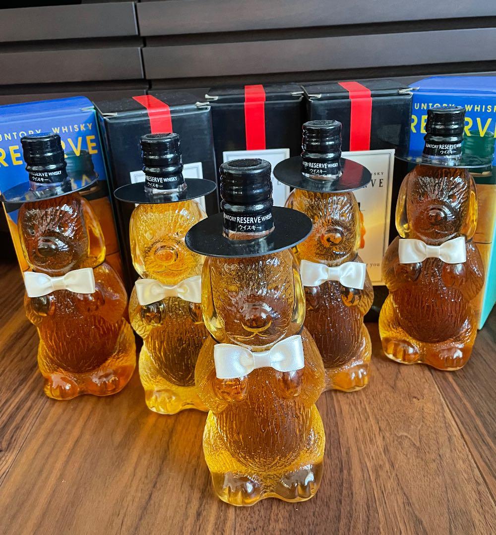 サントリーウィスキースペシャルリザーブ　ワン君ボトル　終売品古酒未開栓5本