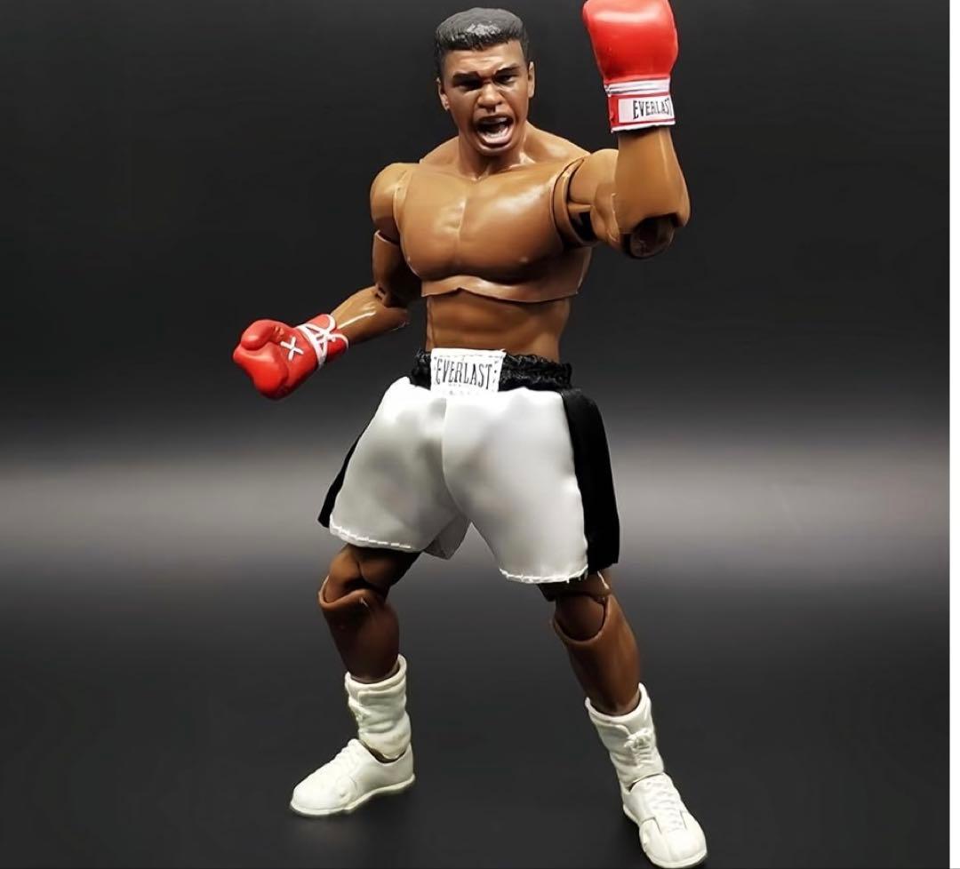 マイクタイソン、モハメドアリ2体セット全身 関節 可動 アクション フィギュア