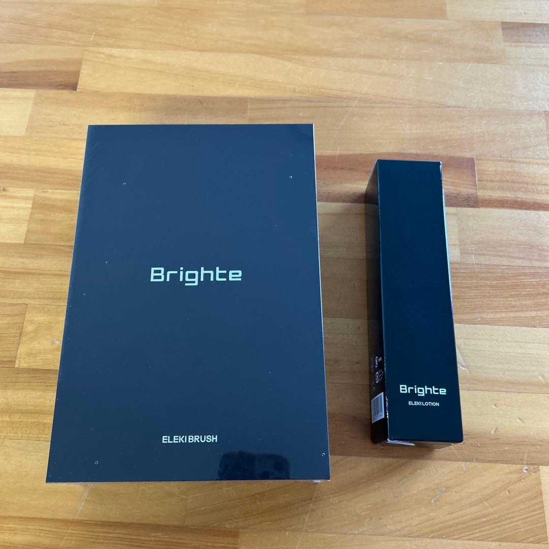 【新品未開封】ブライト エレキブラシ➕ エレキローション