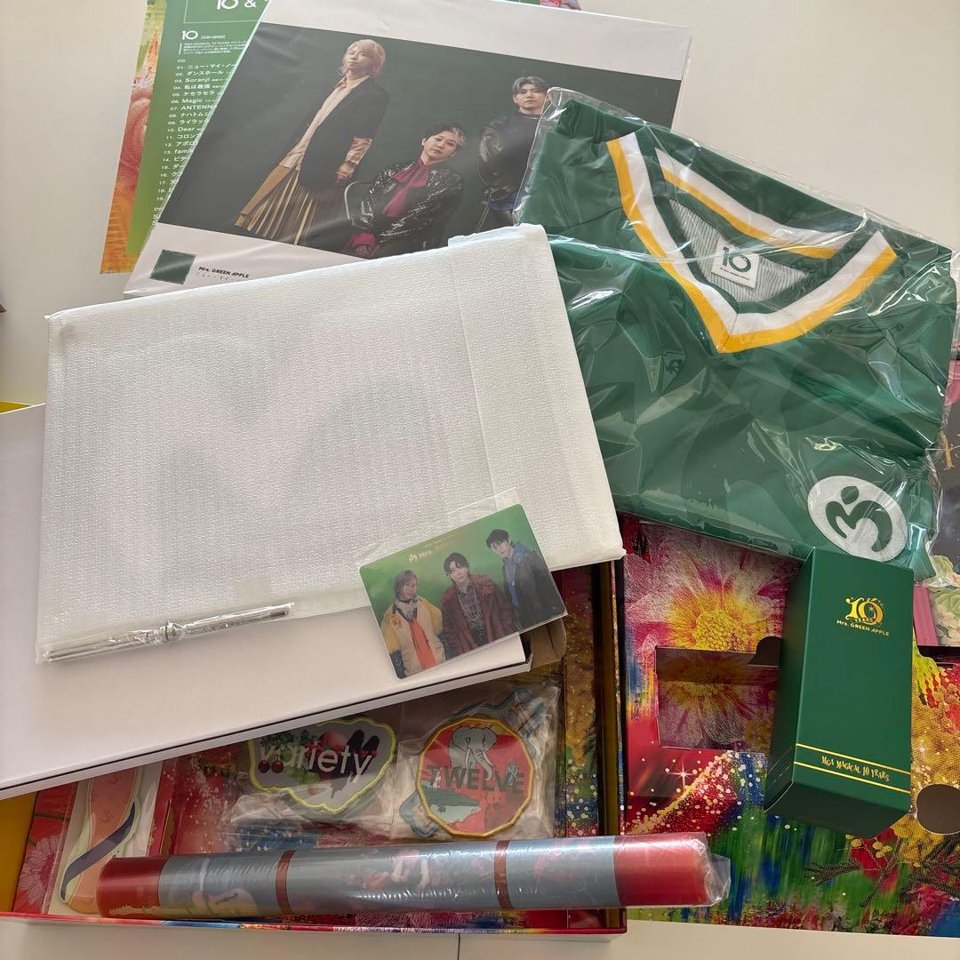 ミセスグリーンアップル10コンプリートbox 新品未使用　バラ売り不可