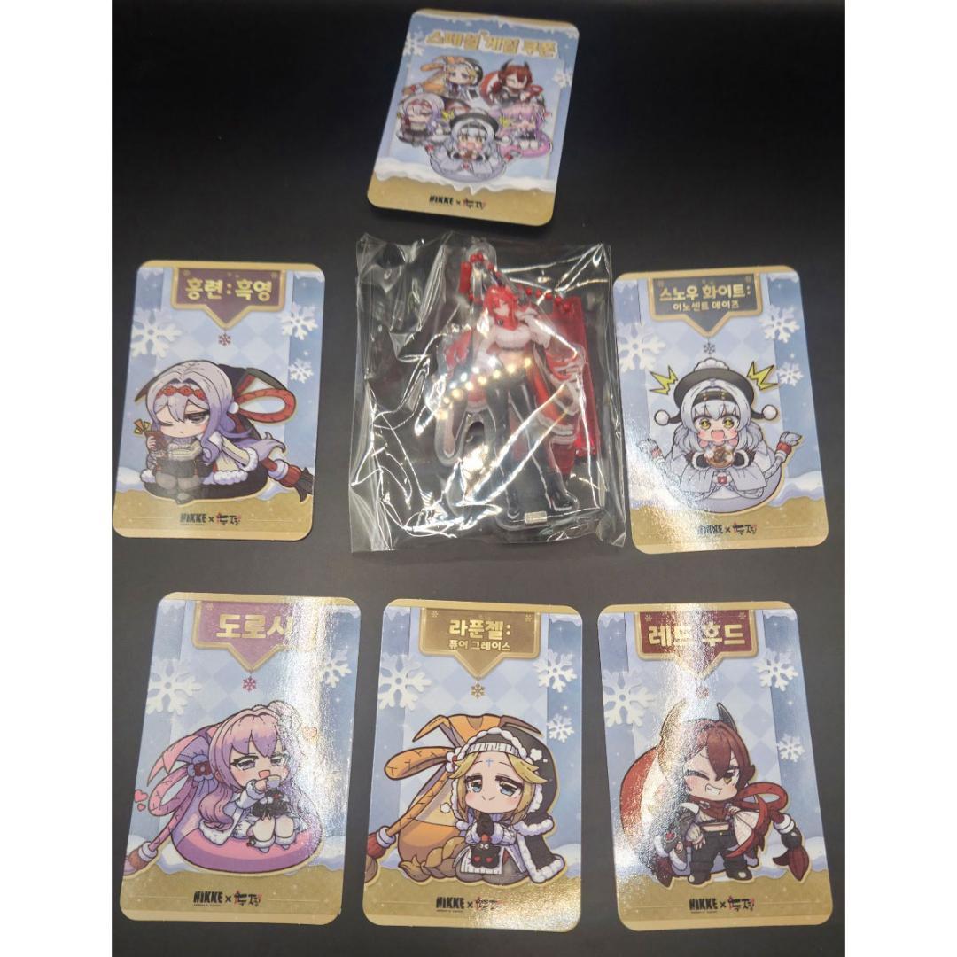 NIKKE レッドフード スタンドキーリング SD フォトカード ドゥチム