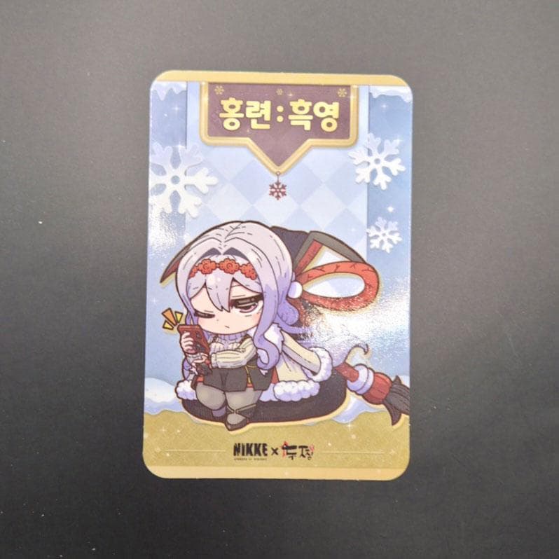 NIKKE レッドフード スタンドキーリング SD フォトカード ドゥチム