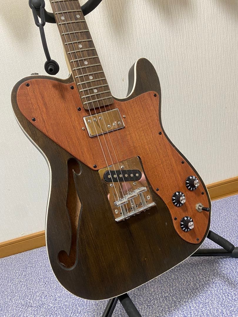 エレキギター　テレキャス　シンライン