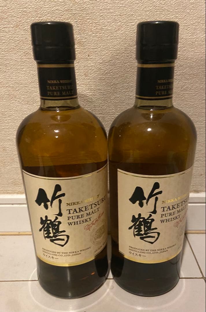 竹鶴 ピュアモルトウイスキー 2本セット