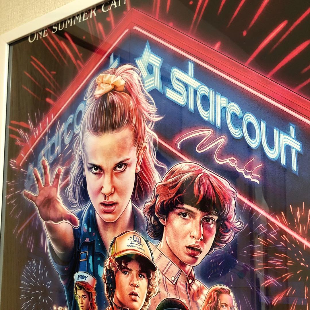 ストレンジャーシングス StrangerThings 3 ポスター A1 額装品