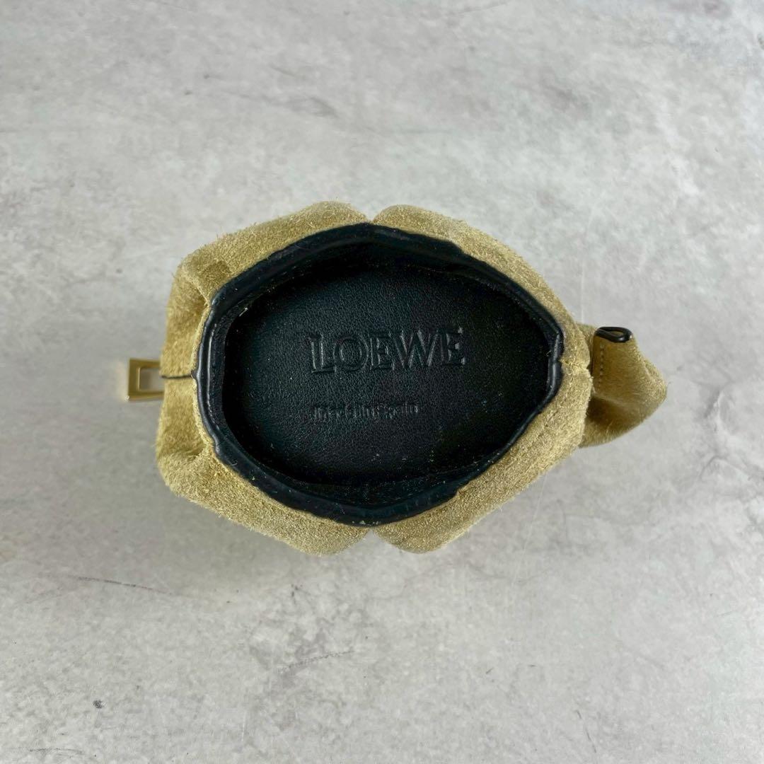 LOEWE ロエベ ケース アクセサリーポーチ スエード エレファント