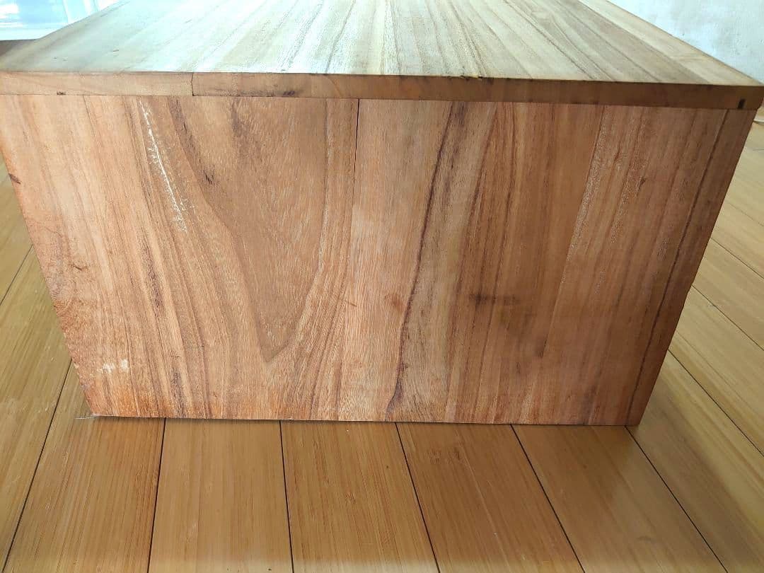 ヴィンテージ 桐箪笥2段 天然木 整理箪笥 引き戸 木製 和タンス 棚 チェスト