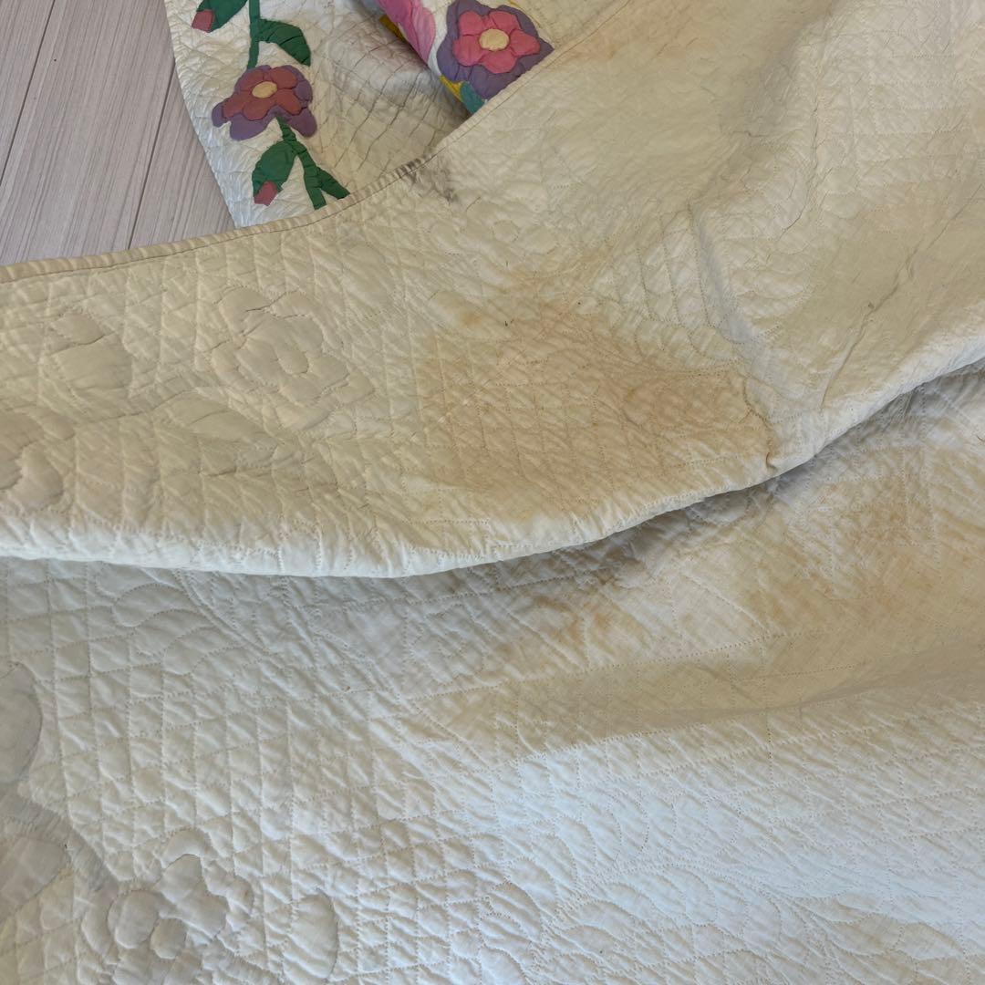 アンティークキルト✴︎フラワーバスケット