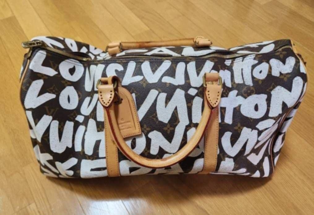 激レア ヴィトン モノグラムグラフィティ キーポル 50 ボストンバック