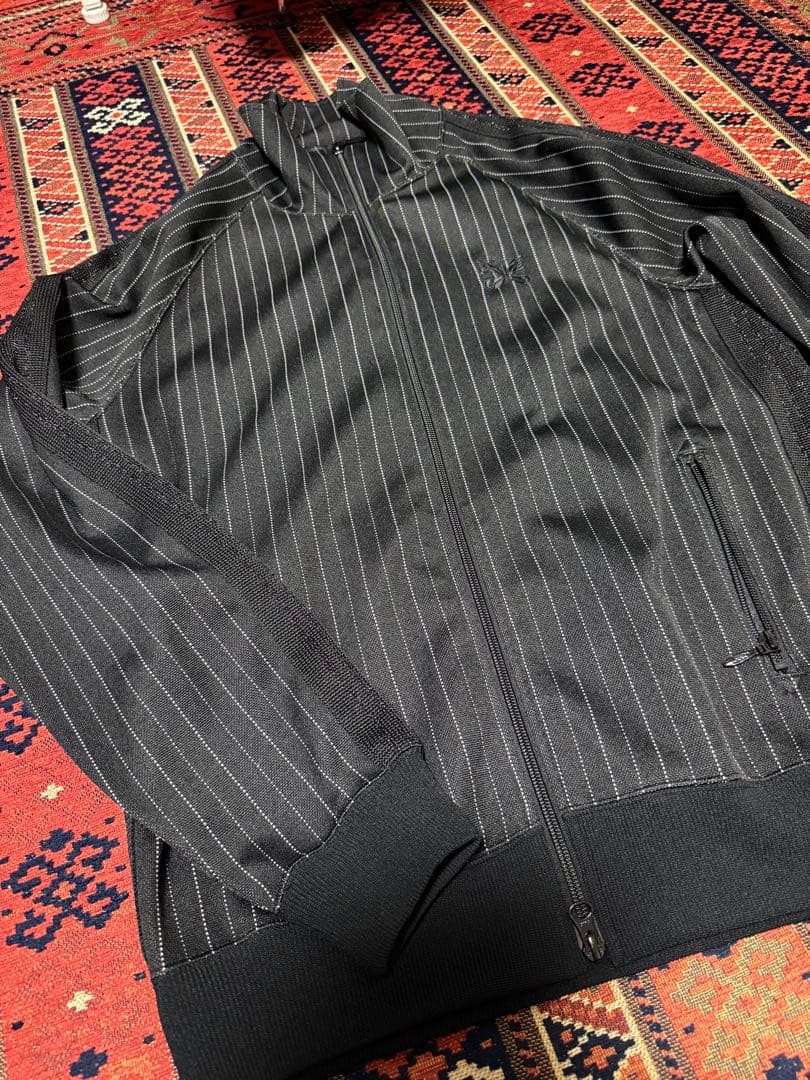 needles トラックジャケット　ストライプ　ブラック　サイズS ニードルズ