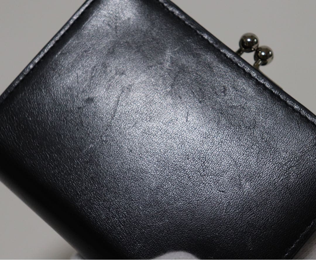 《ポールスミス》新品 ラッキーラビット レザーがま口2つ折り財布 ウォレット