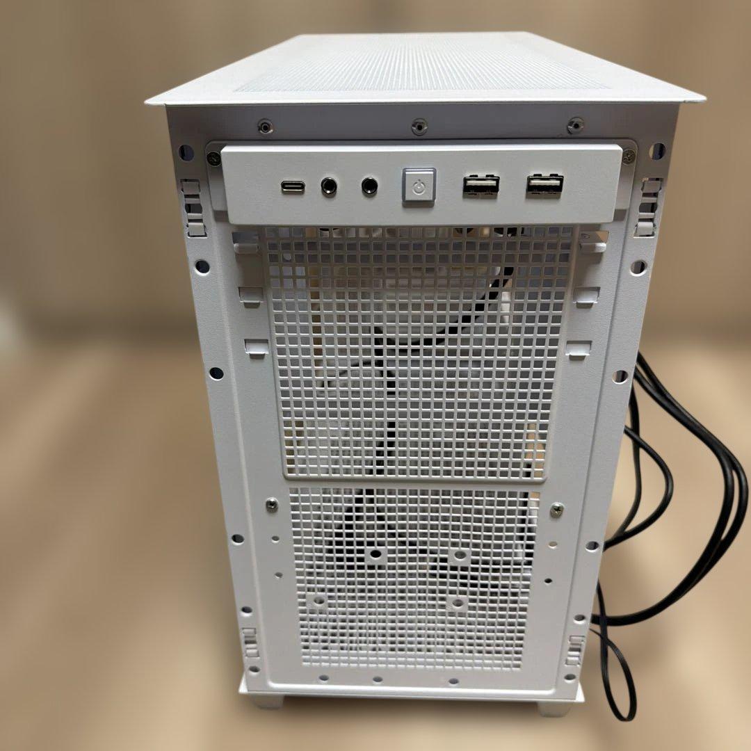 ホワイト PCケース MicroATX対応 PRIME CASE AP201