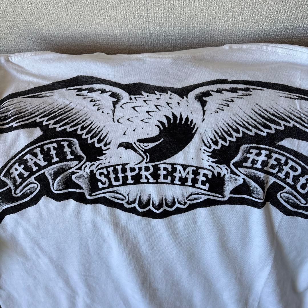 ANTI SUPREME HERD 長袖Tシャツ ホワイト