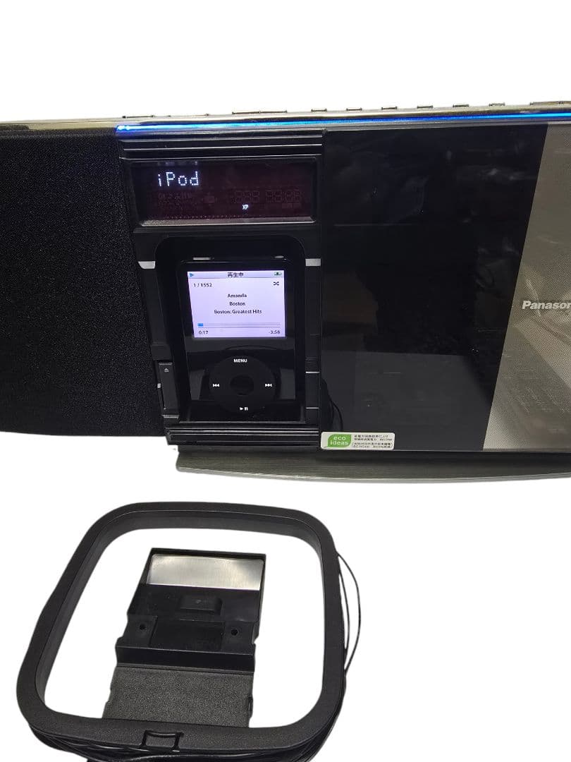 PanasonicステレオシステムSC-HC30 a1136 ipod 80gb