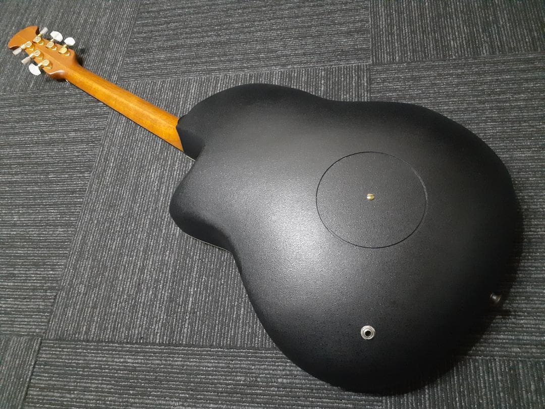 美品Ovation CU247 上位機種OP30搭載 指板エボニー染色 エレアコ