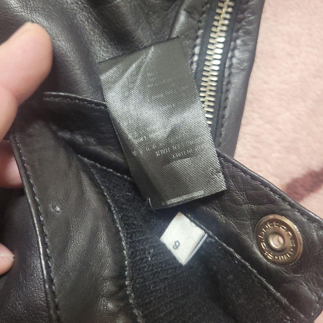 DSQUARED2 黒レザー手袋