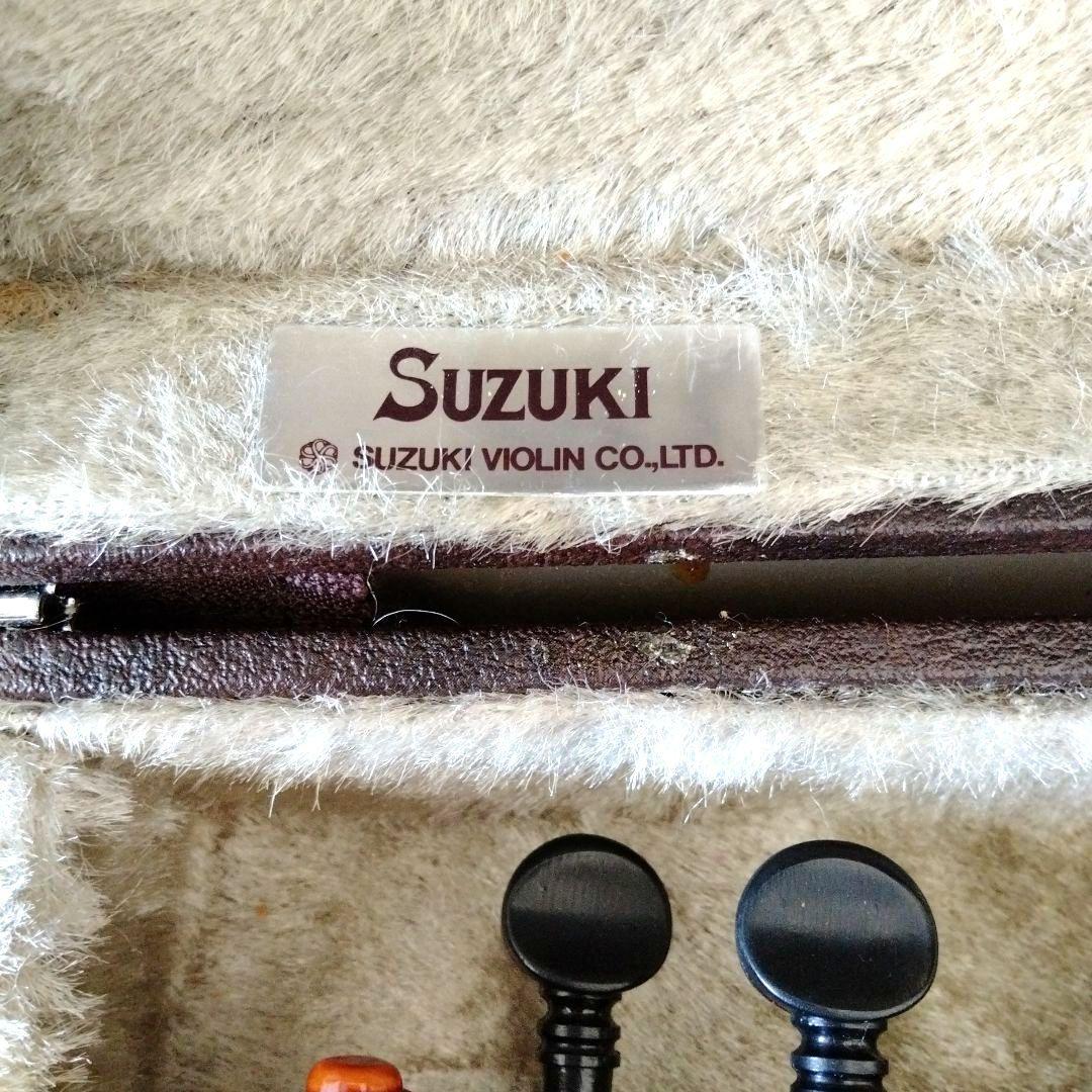 SUZUKIバイオリン200 1/16　弓　ケース　松脂　箱　説明書付き