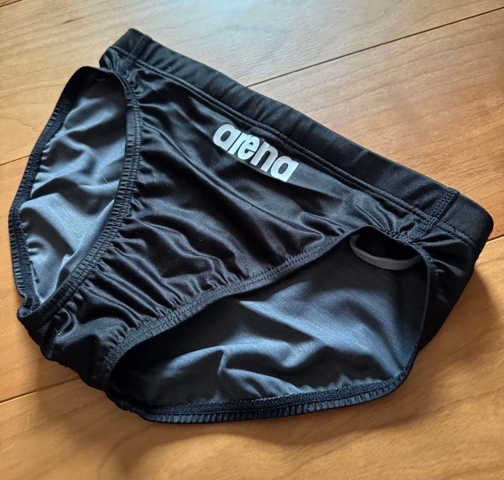 【美品】arena Shin-rev シンレボリューション ブラック 競パン