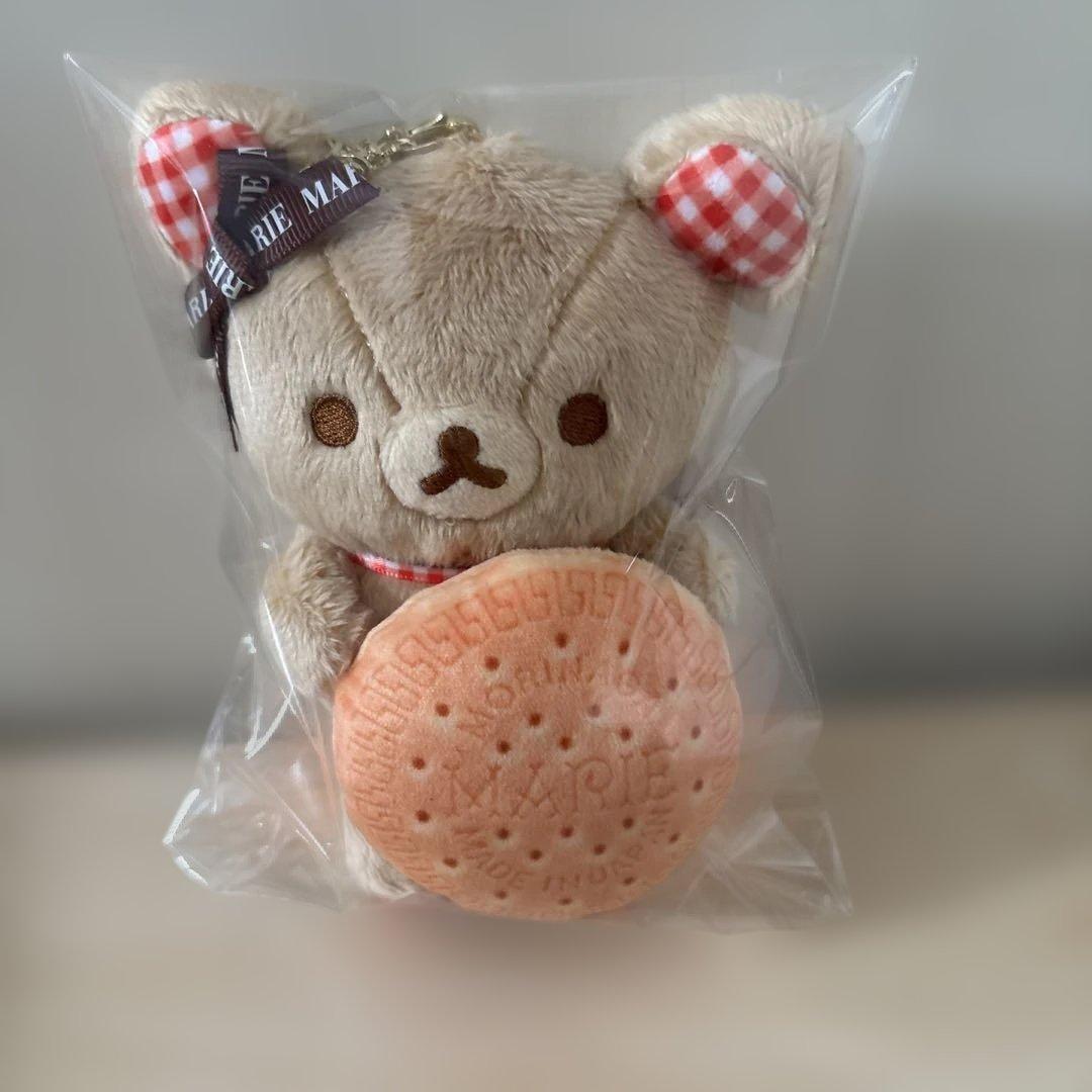 リラックマ森永マリーぶらさげぬいぐるみ