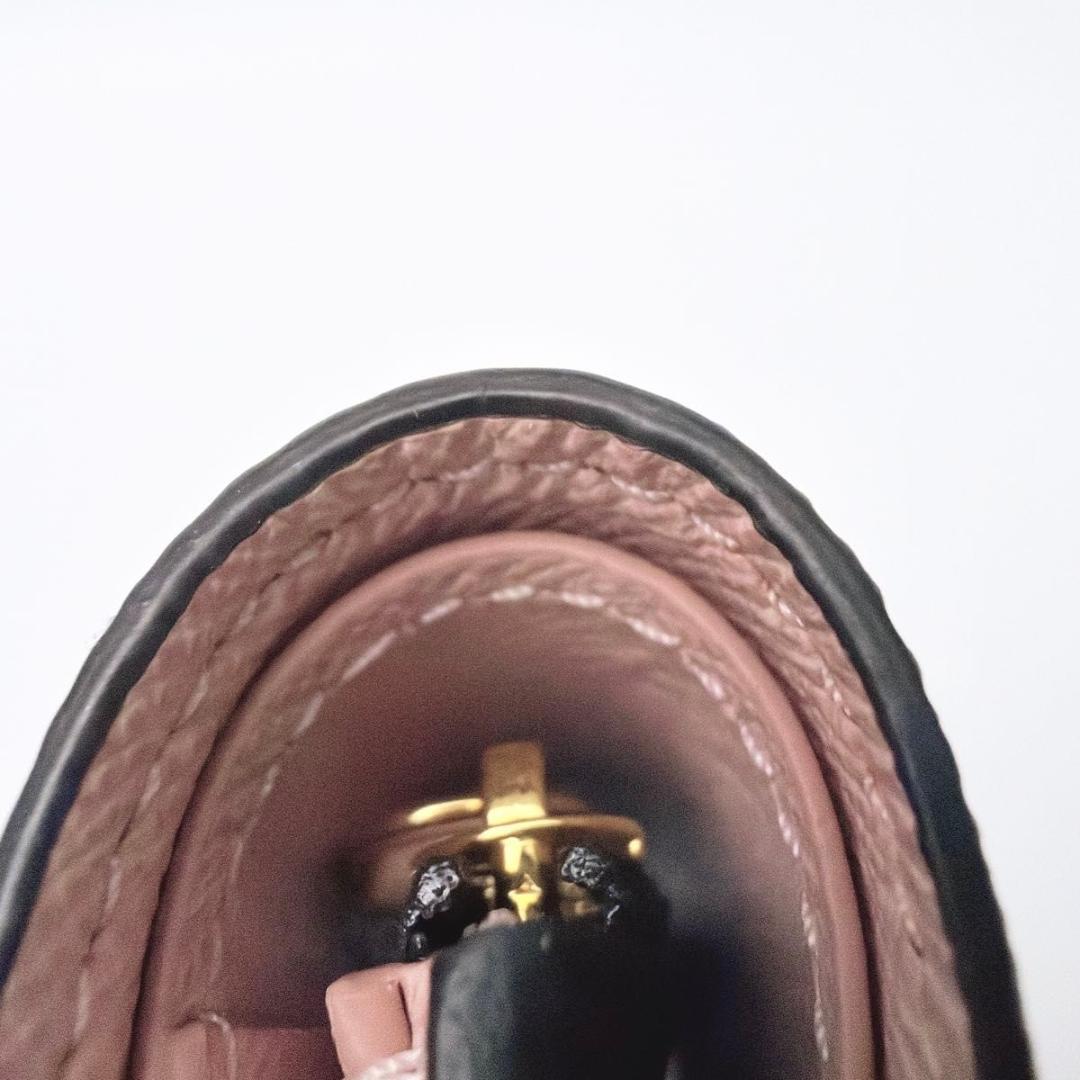 ルイヴィトン ポルトフォイユ・ヴィクトリーヌ 三つ折り財布 ローズバレリーヌ