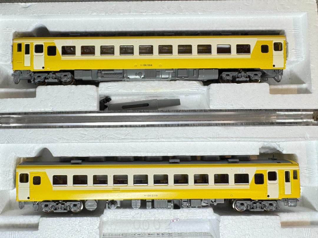 TOMIX JR キハ58系ディーゼルカー 限定品（能登路色）セット 92937