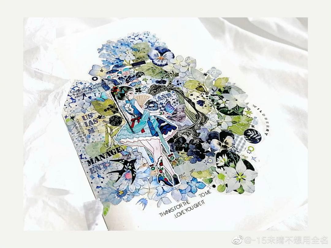 c*☻様 野苺③ 海外 マスキングテープ 装飾マステ 花柄 ボタニカル 新品セッ