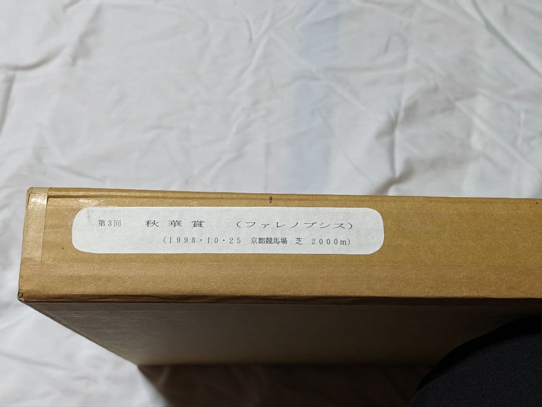 ファレノプシス　武豊　秋華賞　競走馬　写真　パネル　額縁入り　スポーツ新聞付き
