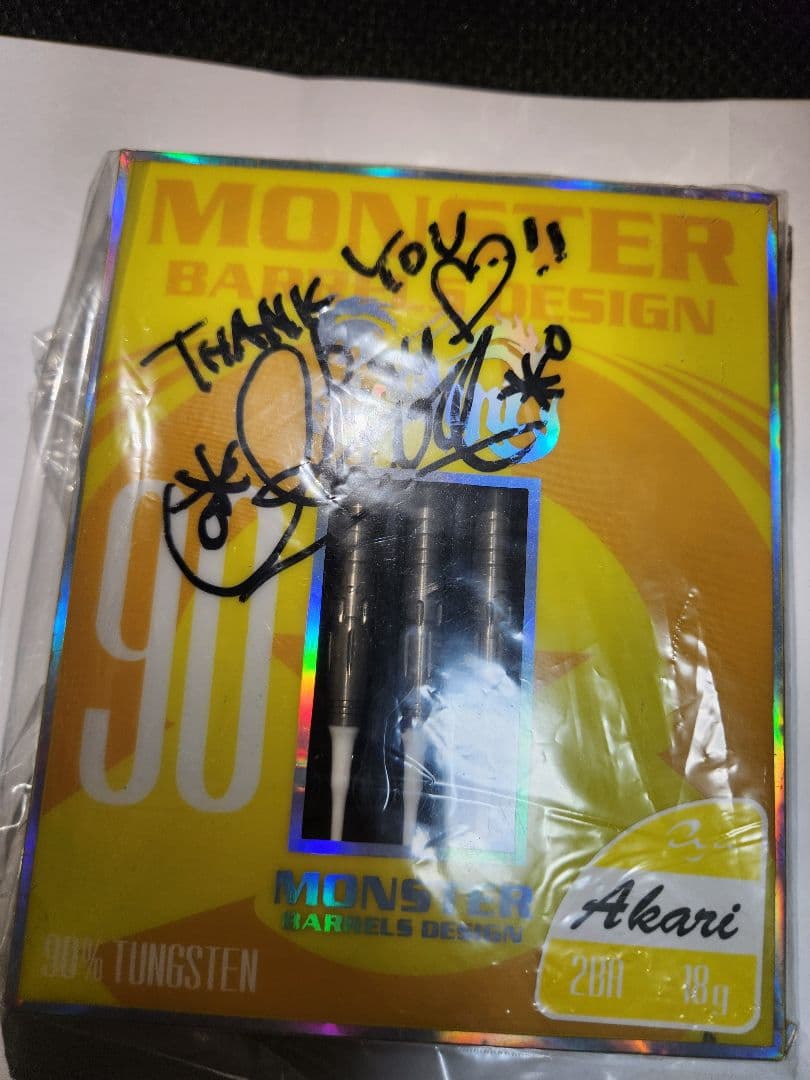 超絶レア MONSTER×RYU DARTSAKARI 大城明香利選手モデル