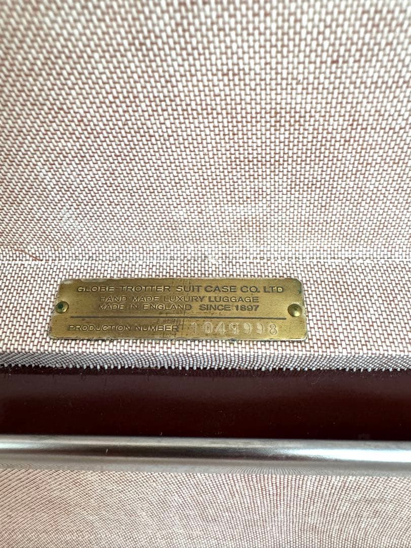 7F1502｜グローブトロッター アタッシュ ケース ビジネス バッグ サファリ