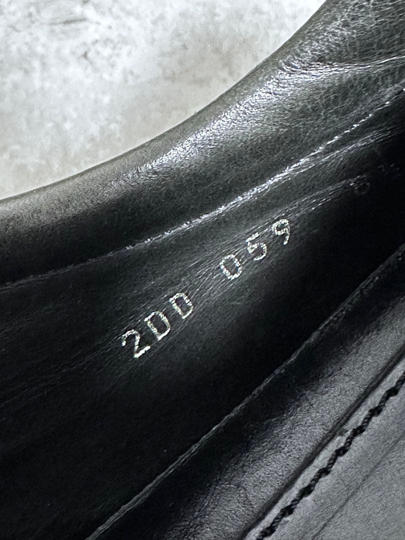 靴 00s PRADA archive leather driving shoes