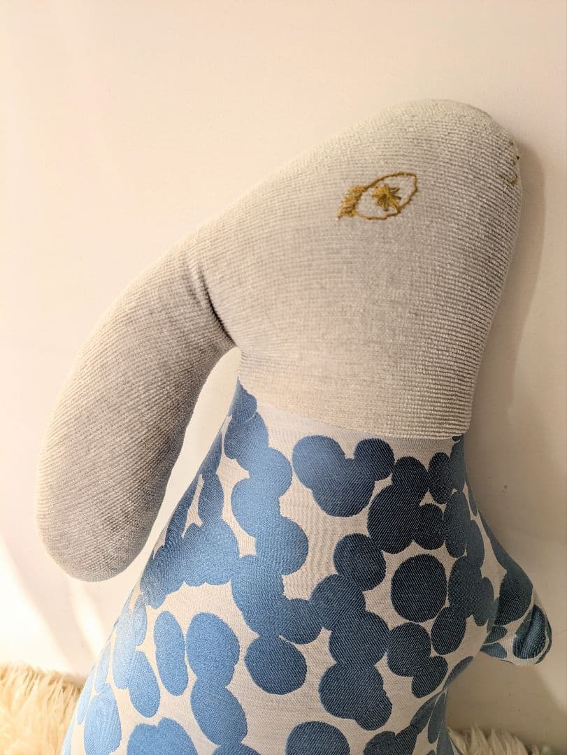 お値下げ*ミナペルホネン　mina perhonen　クッション　うさぎ