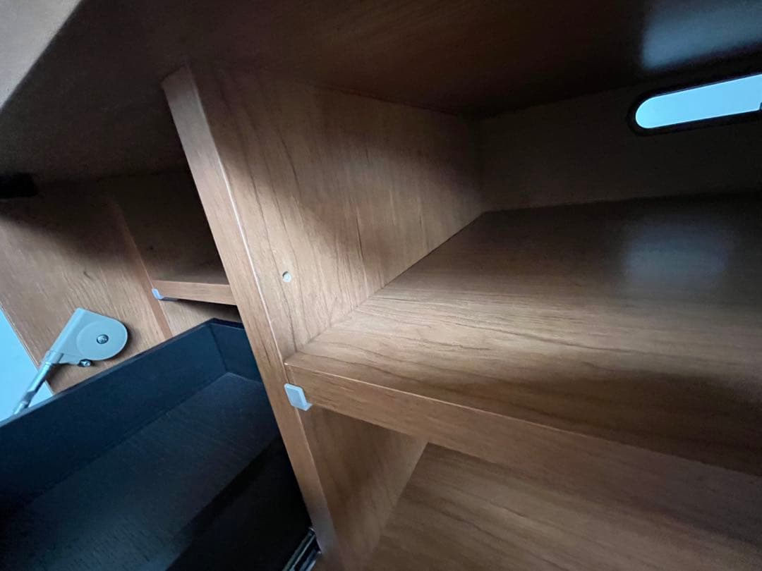 【定価13.4万】ACTUS SHINE TVボードウォールナット／送料設置込