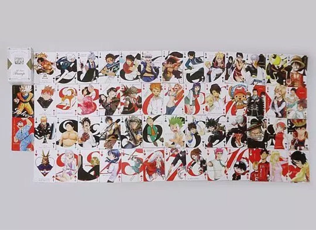 ジャンプフェスタ2017 オールスタートランプ ジャンプキャラクターズストア限定