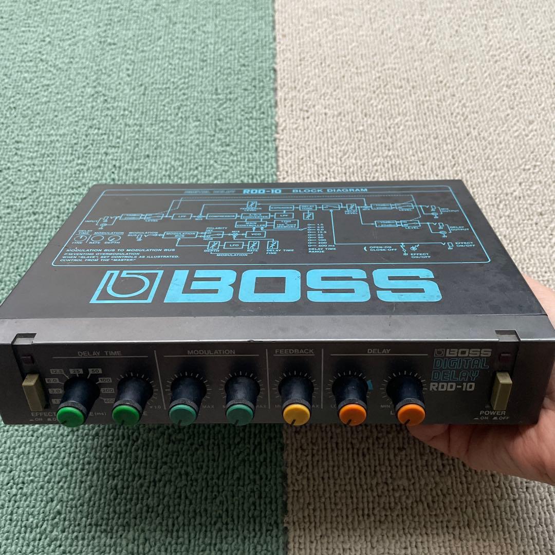 BOSS デジタルディレイ RDD-10 日本製 ハーフラック動作確認済み