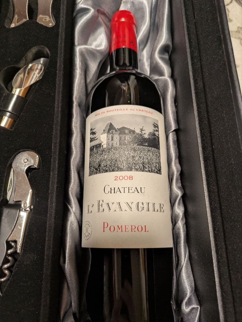シャトー・レヴァンジル 2008 ワインギフトセット（箱・付属品付き）