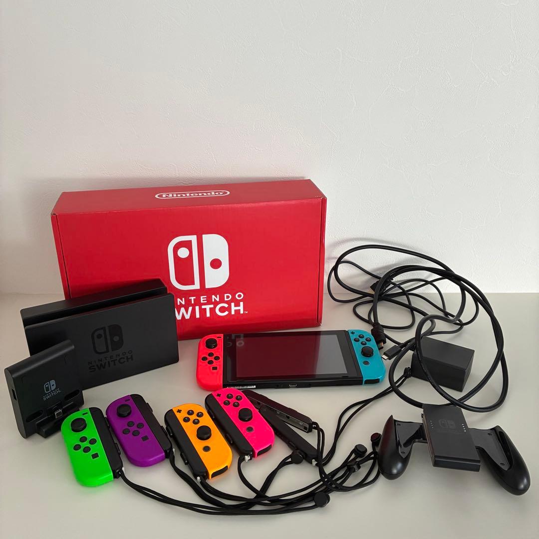 Switch本体＋Joy-Con 4個セット