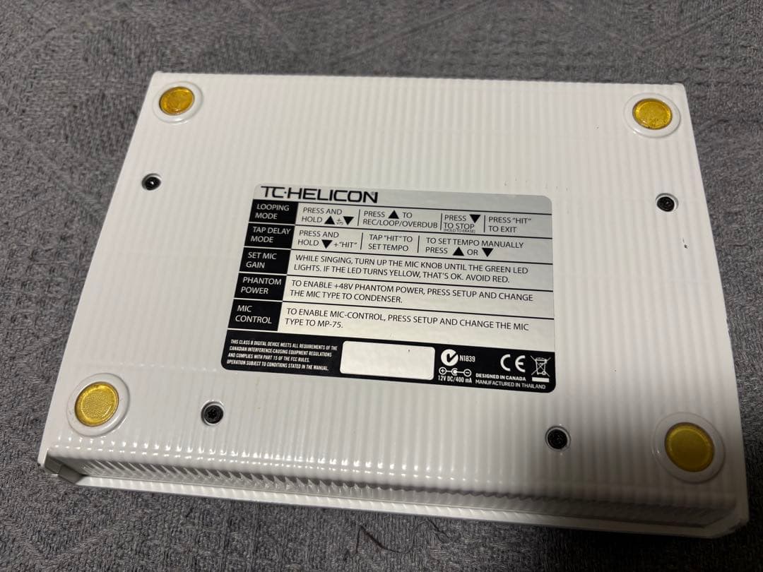 TC-HELICON VoiceLive Play ボーカルエフェクター