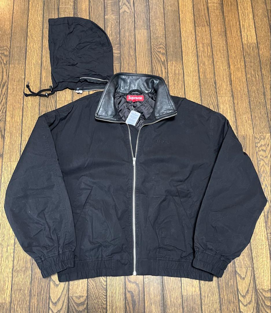 ボ*イ様 新品 Supreme Leather Collar Utility J